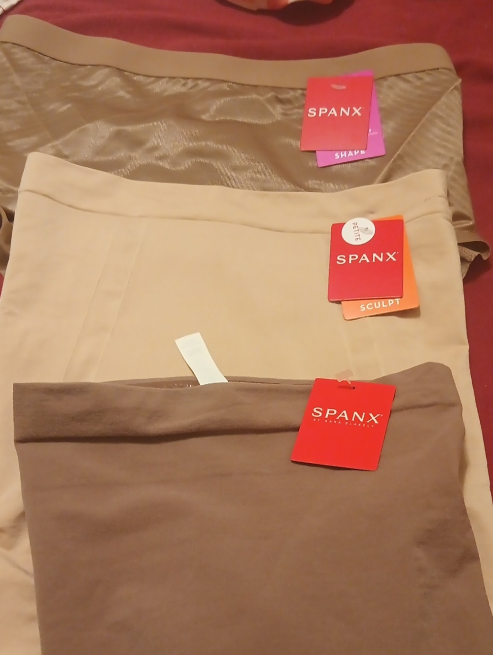 SPANX Neutral Shapewear Set in Nude, Light Beige, Brown